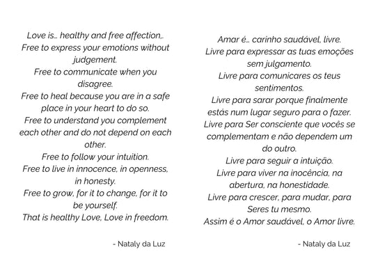 Original Abstract Watercolor Painting: Love Is Healthy And Free Affection
