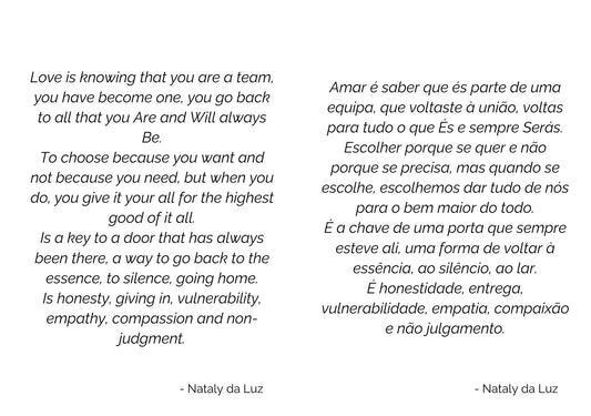 Original Abstract Watercolor Painting: To Love Is Knowing That We Are A Team