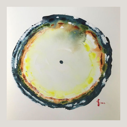 Original Abstract Watercolor Painting: To Love Is The Unexplainable