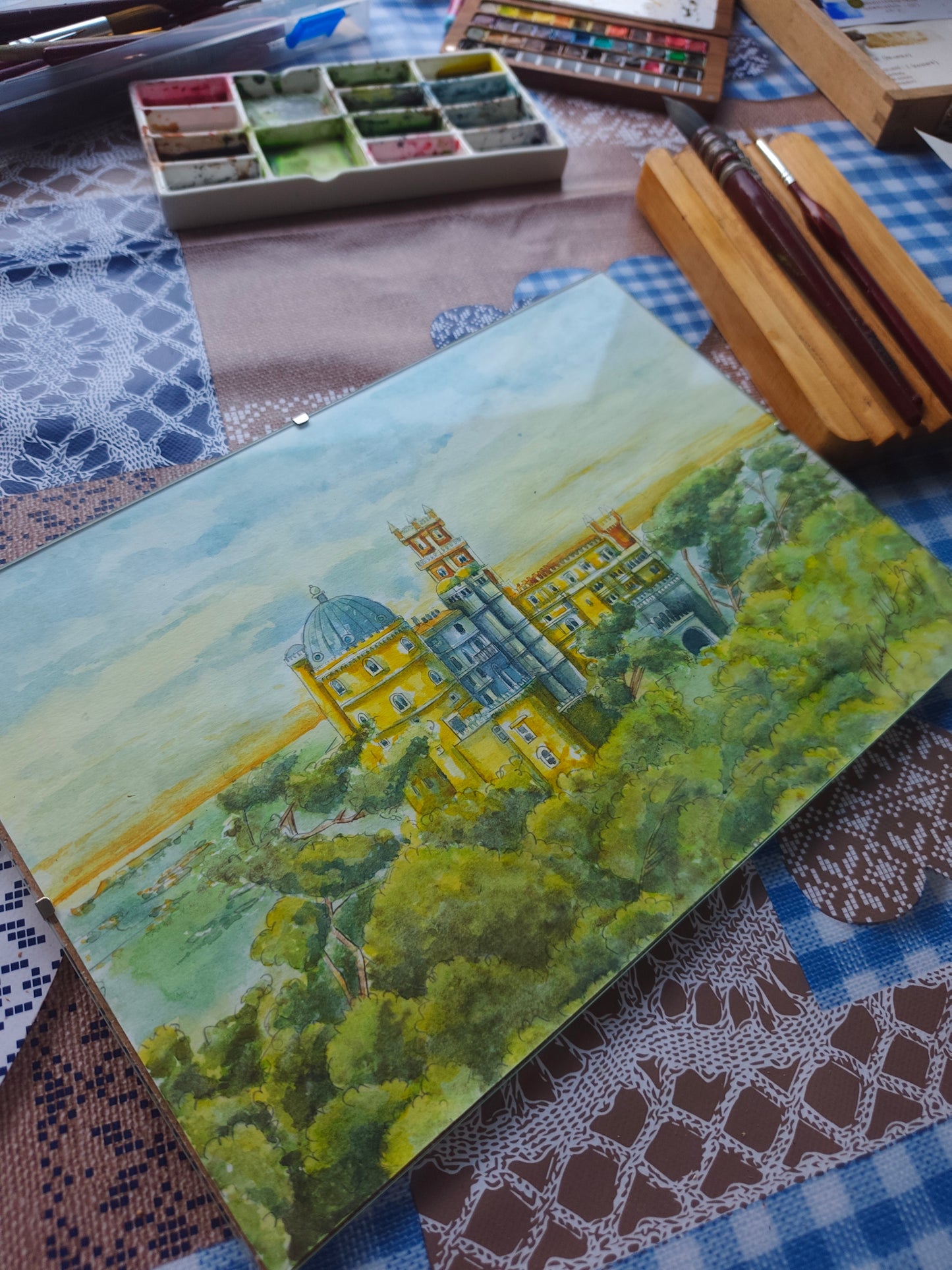 Pena National Palace in Sintra, Portugal