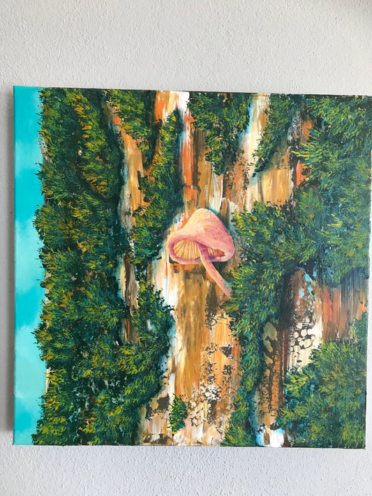 One mushroom